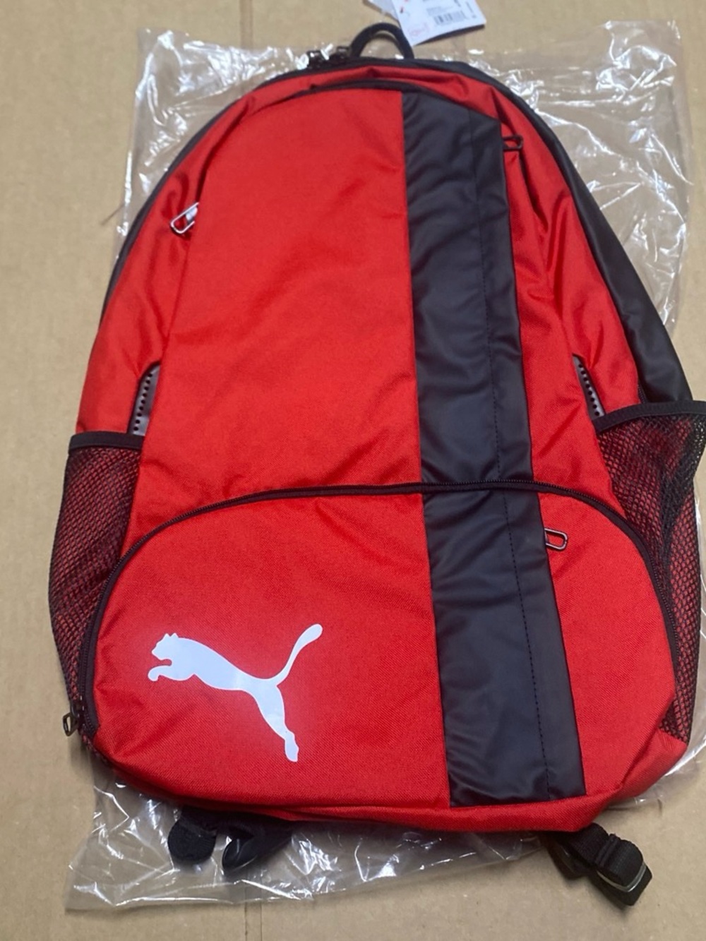 Puma teamGoal 23 SMU PNA Backpack Red/Black OSFA NWT